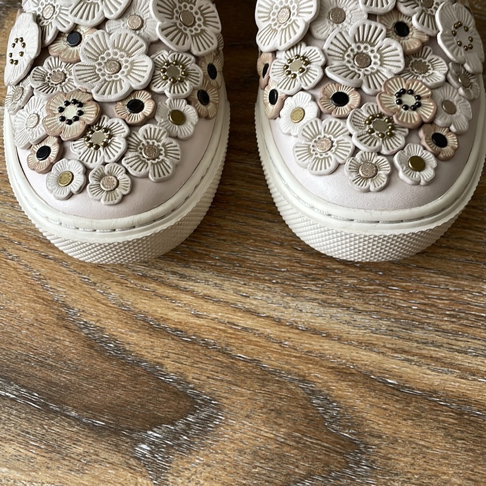 Coach Tea Rose Slip-on Sneakers - Picture 3 of 14